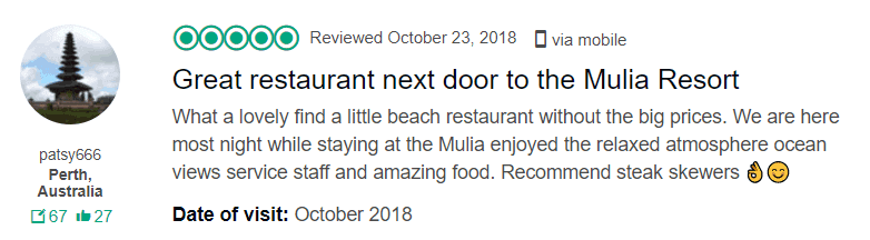 nusa dua restaurants  nusa dua beach grill | tripadvisor
