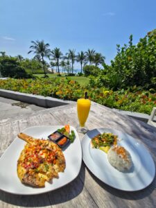 snapper at nusa dua beach grill | nusa dua restaurants