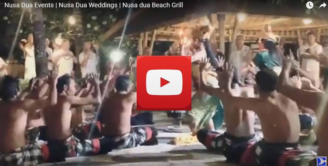 nusa dua weddings | nusadua beach grill vista