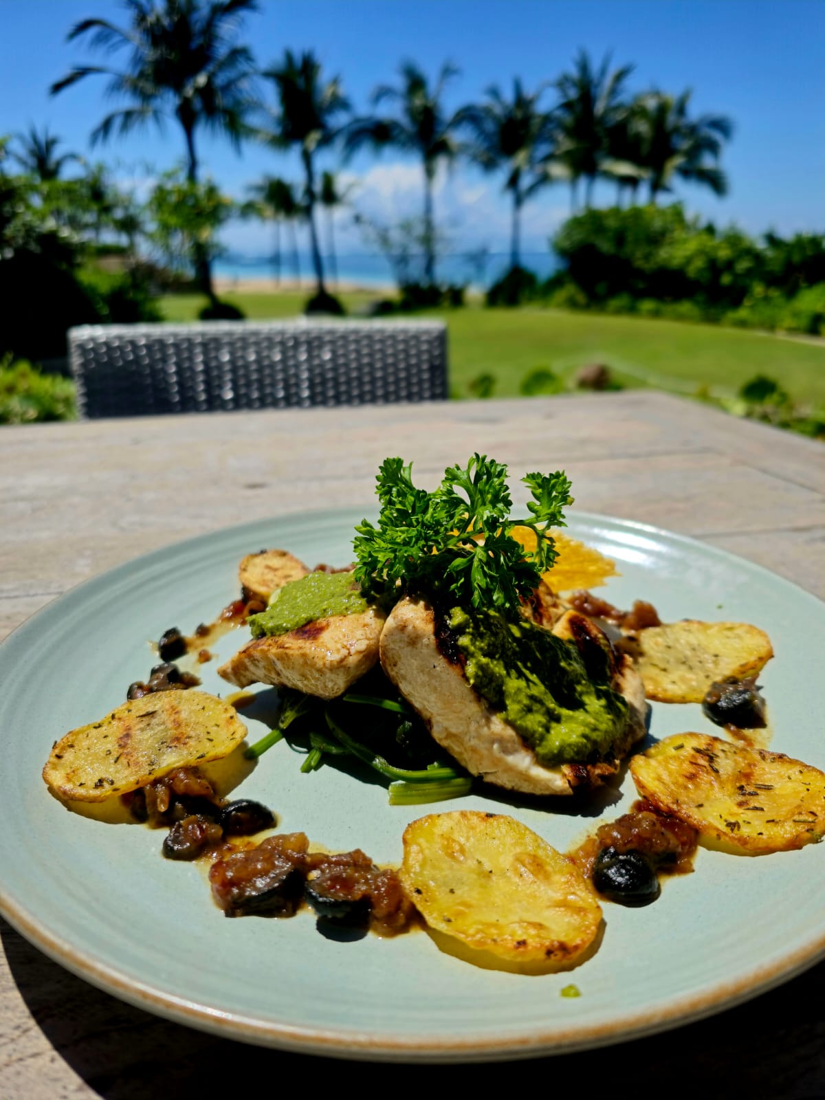 mahi mahi at nusa dua beach grill | nusa dua bali