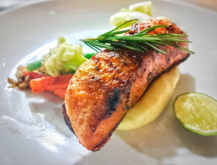 salmon | nusa dua beach grill